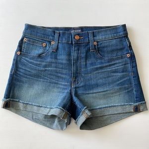J. Crew Denim Jean Short in Merrill Wash Size 25